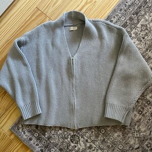 James Street Fran zip up sweater